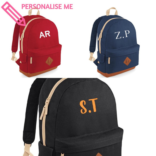 Personalised Heritage Backpack