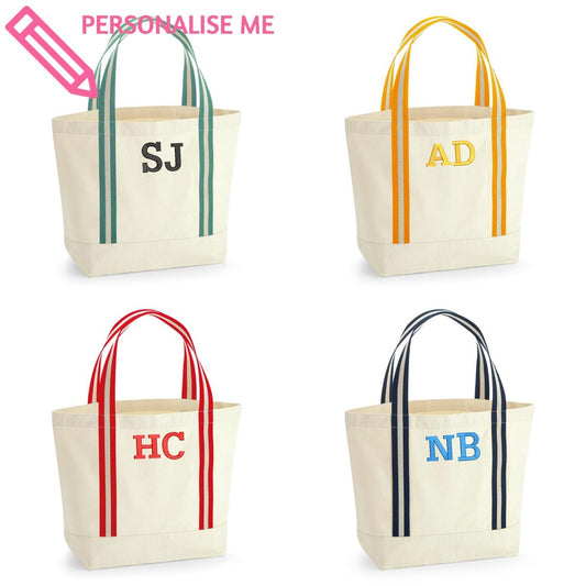 Organic Personalised Tote Bag
