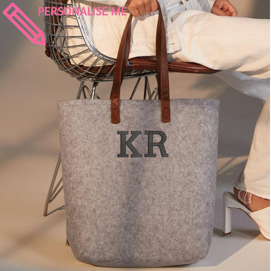 Monogrammed Premium Felt Tote