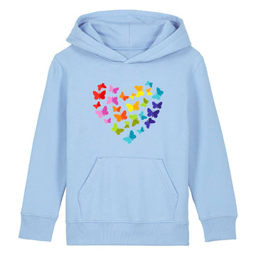 Butterfly Heart, Children's Hoodie