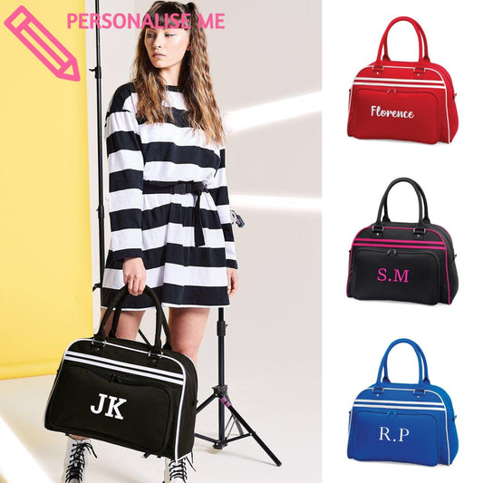Personalised Retro Bowling Bag